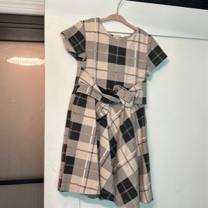 Kate spade girl dress with zip up back